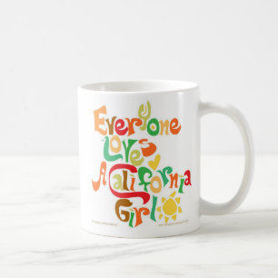 Mug Tout le monde aime les filles de Californie