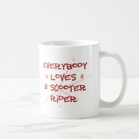 Mug Tout le monde aime un cavalier de scooter (Droite)