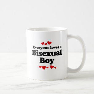 Mug Tout le monde aime un garçon bisexuel