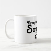 Mug Tout le monde coeurs un garçon du sud (Gauche)