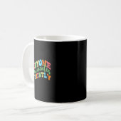 Mug Tout le monde communique différemment Autisme Disc (Devant gauche)