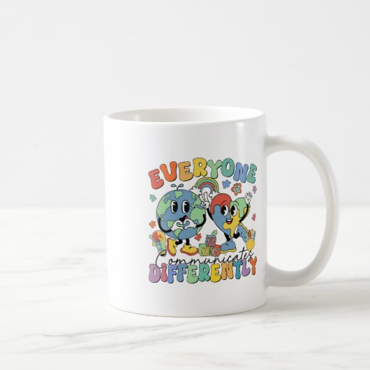 Mug Tout Le Monde Communique Différemment La Parole Au (Droite)