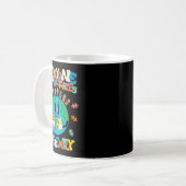 Mug Tout le monde communique différemment l'autisme te (Devant gauche)