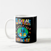 Mug Tout le monde communique différemment l'autisme te (Gauche)