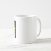 Mug Tout le monde est bienvenu ici (Progress Pride) (Devant droit)