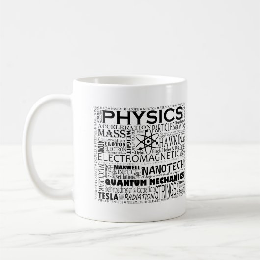 Mug Tout le monde est confondu par Quantum Physics Cit (Gauche)