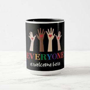 Mug Tout Le Monde Est Le Bienvenu Ici Enseignant Idaho