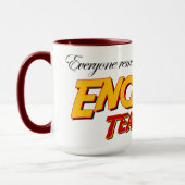 Mug Tout Le Monde Reste Calme...Enseignant Anglais (Gauche)
