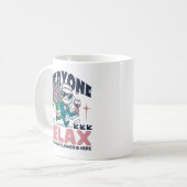 Mug Tout le monde se détend (Devant gauche)