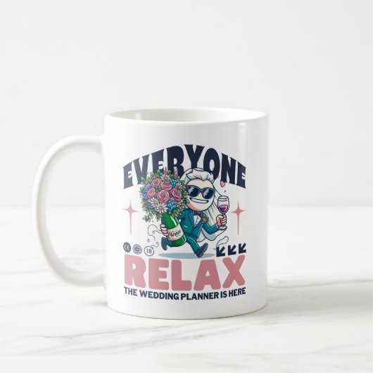 Mug Tout le monde se détend (Gauche)