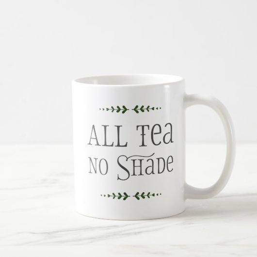 Mug Tout le thé, aucune nuance (Droite)