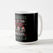 Mug Tout Otter Reindeer Noël Vilain Sweater (Devant droit)
