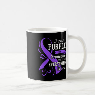 Mug Tout pour moi Jour de l'épilepsie Ruban Violet Epi