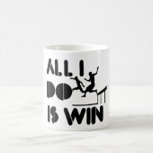 Mug Tout que je fais est victoire à la course (Centre)