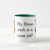 Mug Tout que je veux pour Noël est chirurgie plastique (Centre)