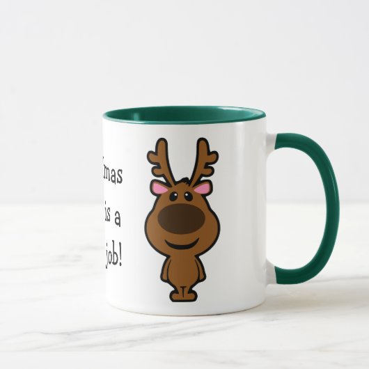 Mug Tout que je veux pour Noël est chirurgie plastique (Droite)