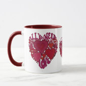 Mug Tout que vous avez besoin est amour (Gauche)