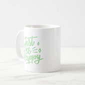 Mug tout simplement heureux (Devant gauche)