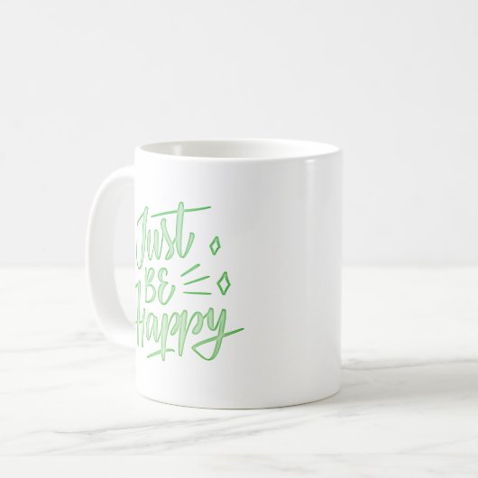 Mug tout simplement heureux (Devant gauche)