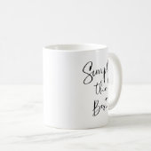 Mug Tout simplement le meilleur (Devant droit)