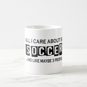 Mug Tout soin d'I est environ le football