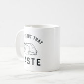 Mug Tout Sur Ce Baste Thankesgiving (Devant gauche)