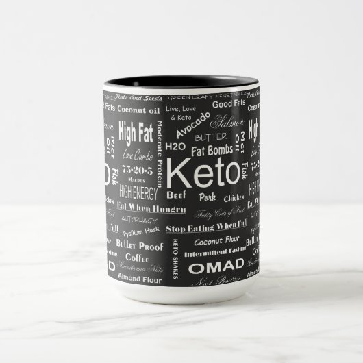 Mug Tout sur Keto (Centre)