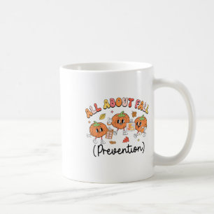 Mug Tout sur la prévention des chutes Slop Pt Citrouil