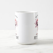 Mug Tout sur l'attitude Flamant rose drôle (Centre)