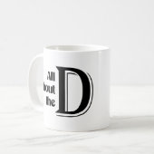 Mug Tout sur le D (Devant gauche)