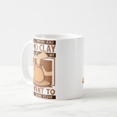 Mug Tout Travail Et Aucun Poterie D'argile Roue De Hob (Devant gauche)