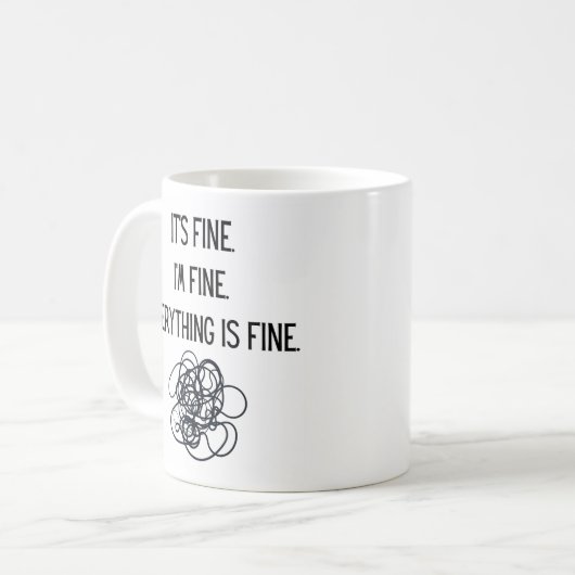 Mug Tout va bien (Devant gauche)