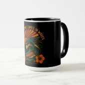 Mug Tout Vient En Vagues Rétro (Devant droit)