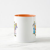 Mug Toute la bande 12 Mystery Inc (Centre)