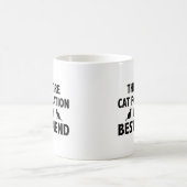 Mug Toute La Population De Chats Est Mon Meilleur Café (Centre)