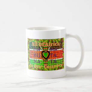 Mug Toute l'Afrique Dans un seul pays. Faites-en un dr