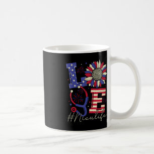 Mug Toute l'American Nurse Scrub Memorial Day 4 juille