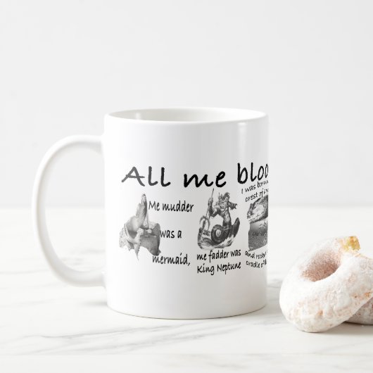 Mug Toute ma vie de floraison (Avec donut)