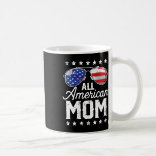 Mug Toute maman américaine 4 juillet Sungles de la fêt
