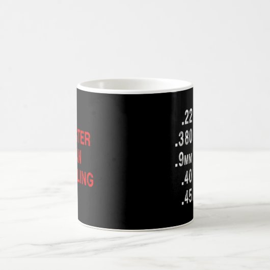 Mug Toutes Les Ammes D'Arme À Composer Plus Rapidement (Centre)