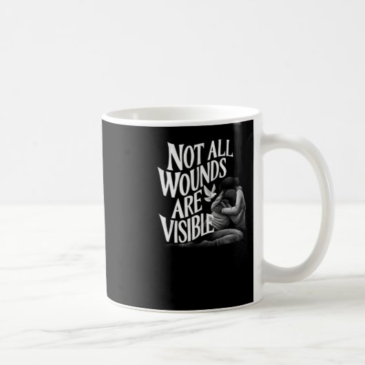 Mug Toutes les blessures ne sont pas la version de Vis (Droite)