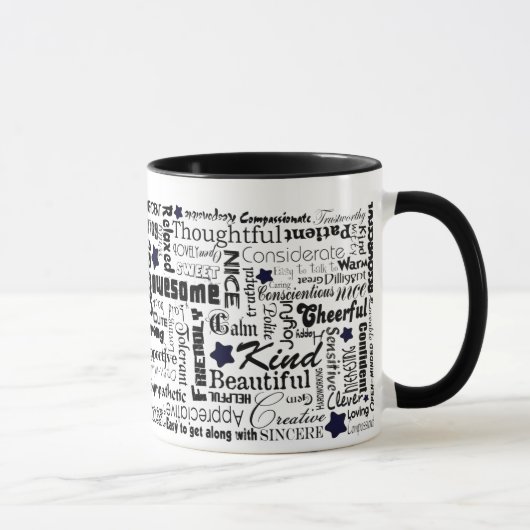 Mug Toutes les bonnes choses au sujet de vous (Droite)