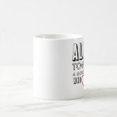 Mug Toutes les choses fonctionnent ensemble 4 bons (Centre)