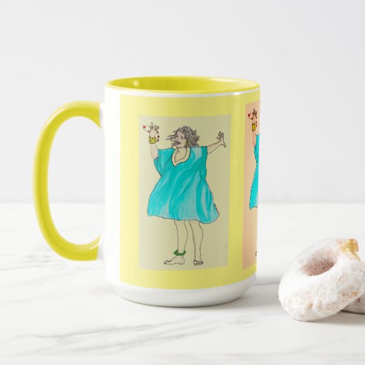 Mug Toutes les femmes dansent (Avec donut)
