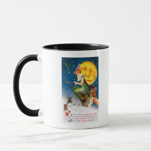 Mug Toutes les sorcières d'Halloween sur une chambre p (Gauche)