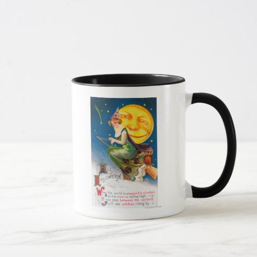 Mug Toutes les sorcières d'Halloween sur une chambre p (Droite)