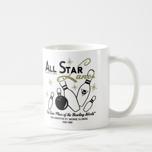 Mug Toutes les Star Lanes, Skokie, Illinois (Droite)
