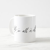 Mug Toutes mes excuses (Devant gauche)
