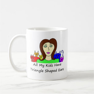 Mug Toutes mes oreilles formées par HaveTriangle
