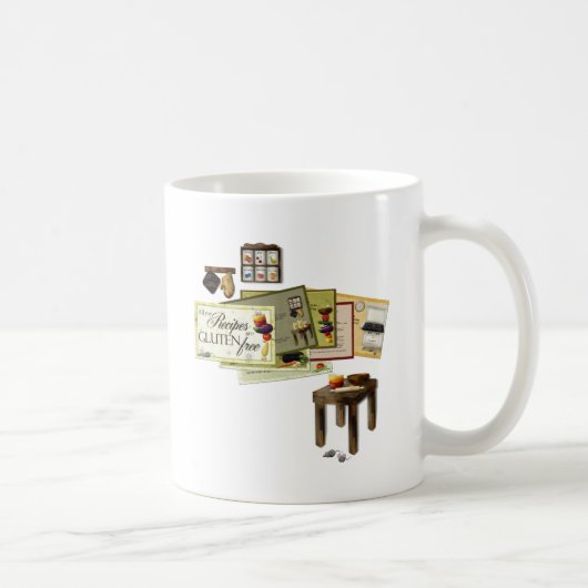 Mug Toutes mes recettes sont gluten libre (Droite)